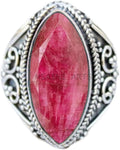 Solid 925 Sterling Silver Mystic Quartz Ring - Chunky (Style BCKB)