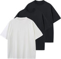 Oversized Cotton T-Shirt for Men - Soft Unisex Loose Crew Neck