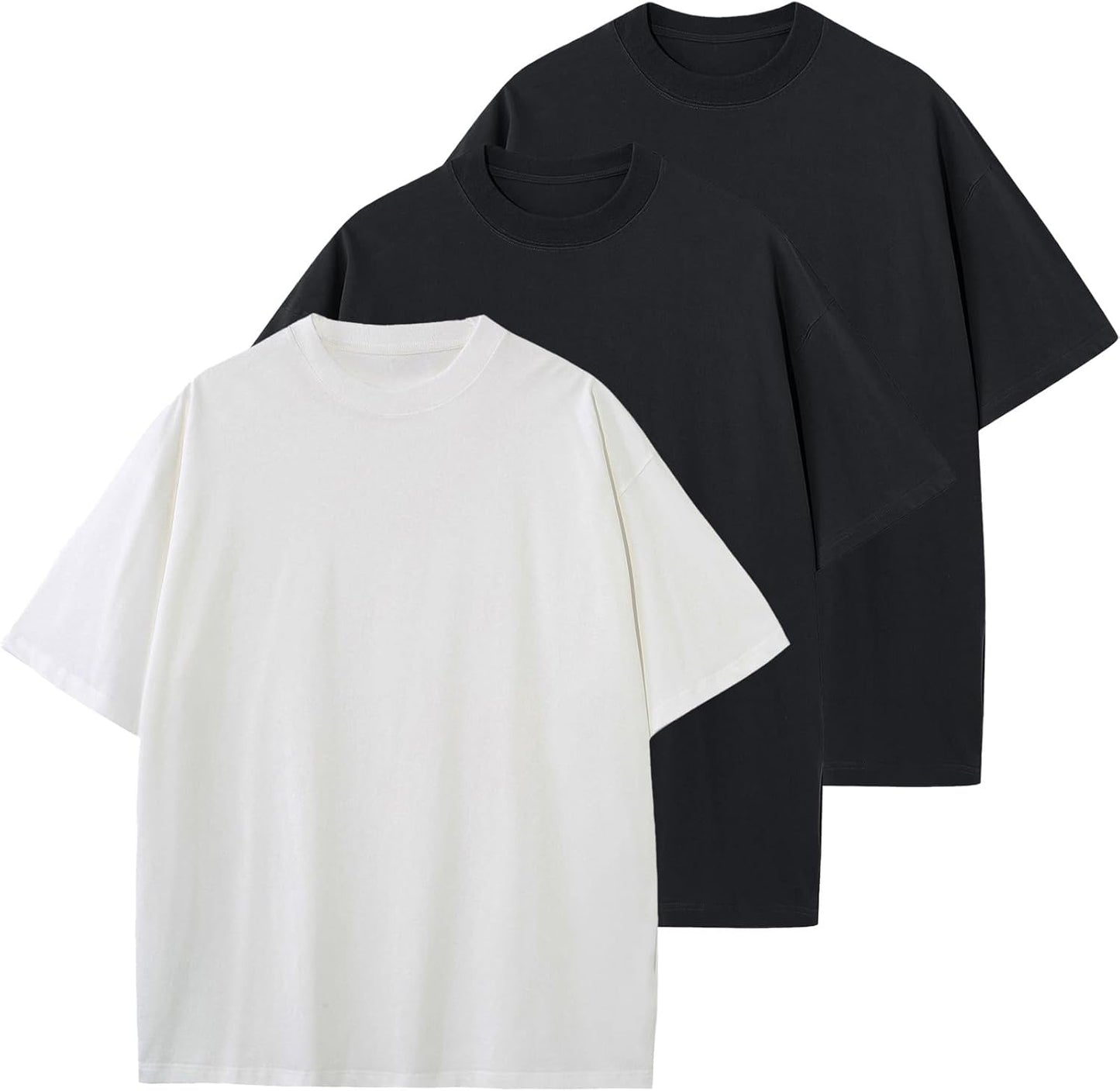 Men's Cotton Oversized T-Shirts for Casual and Athletic Wear
