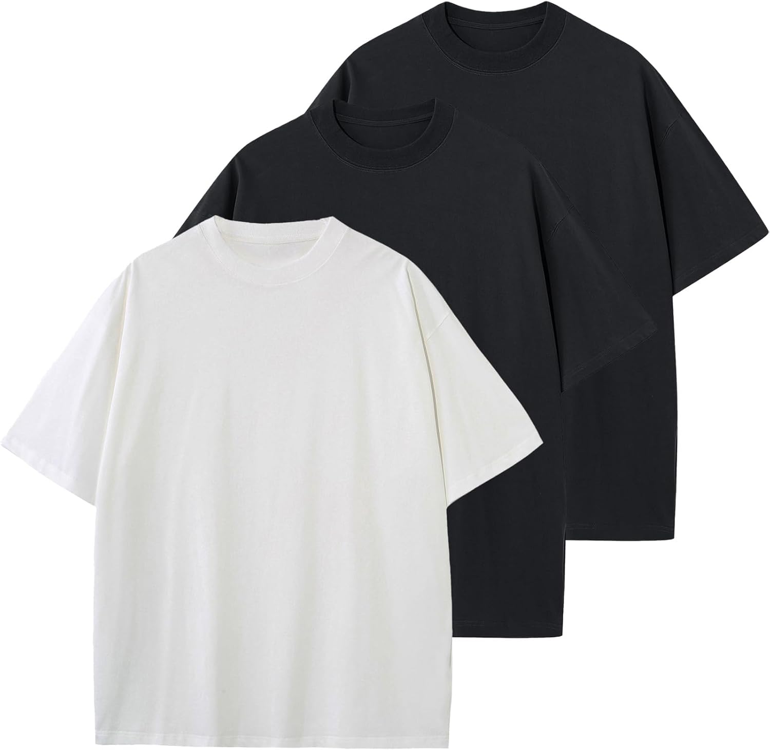 Men's Cotton Oversized T-Shirts for Casual and Athletic Wear