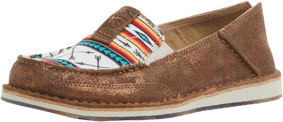 Ariat Womens Cruiser Embossed Moccasins Flats Casual - Blue Review