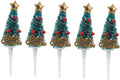 Christmas Tree Cupcake Toppers Set - Festive Cake Decoration!