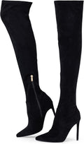 Over the Knee Thigh High Boots 4.3in Stiletto Heels - Sleek Fit
