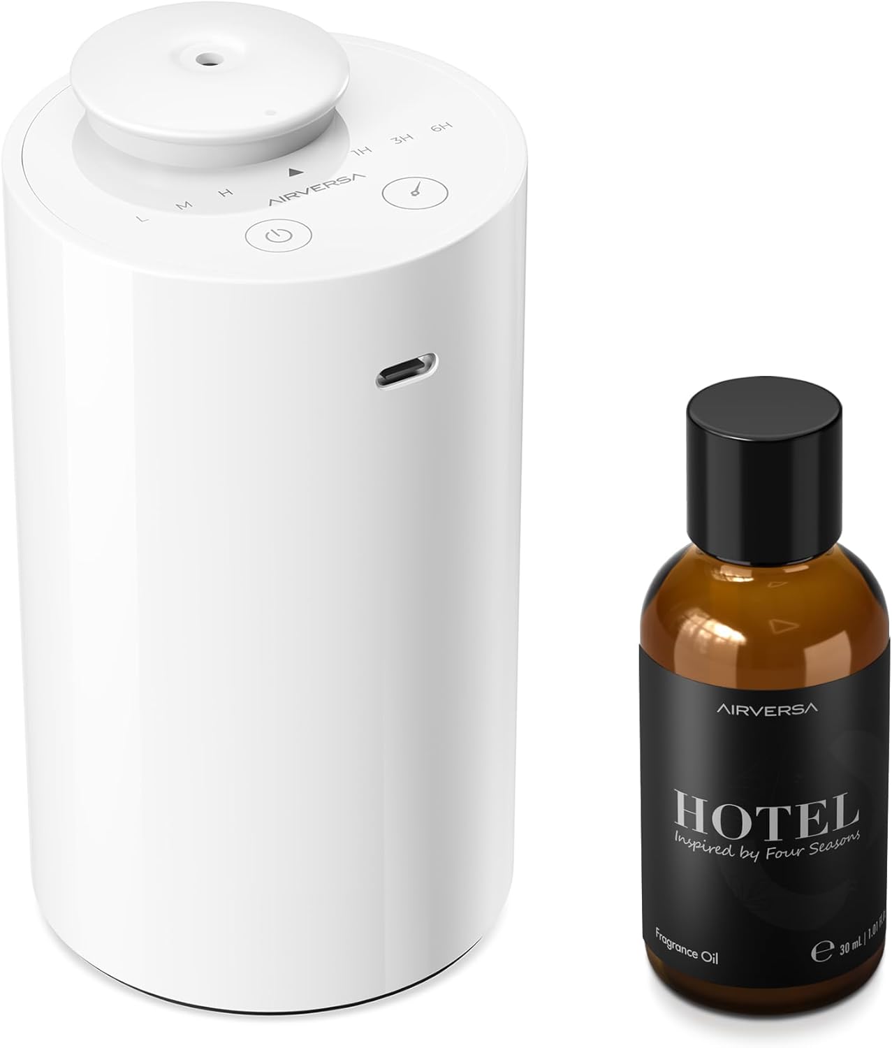 Airversa Waterless Essential Oil Diffuser Starter Kit for Home