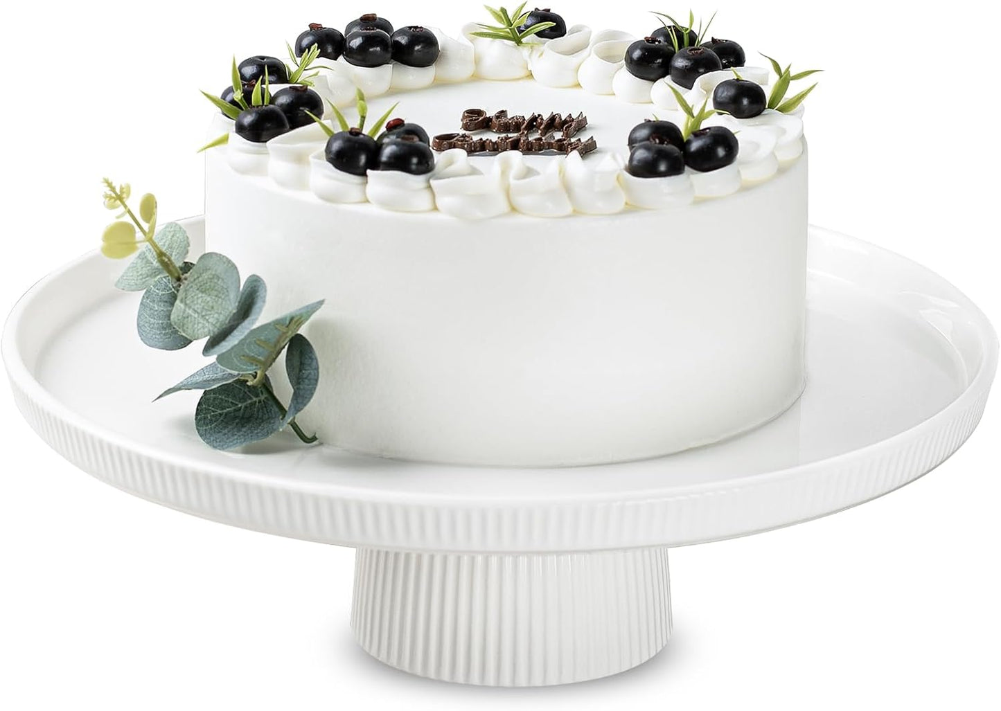 Elegant 13 Inch Cake Stand for Parties and Weddings Display
