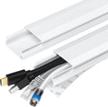 TV Cable Hider 62.8in PVC Cord Hider for Wall Mounted TV - Clean Cord