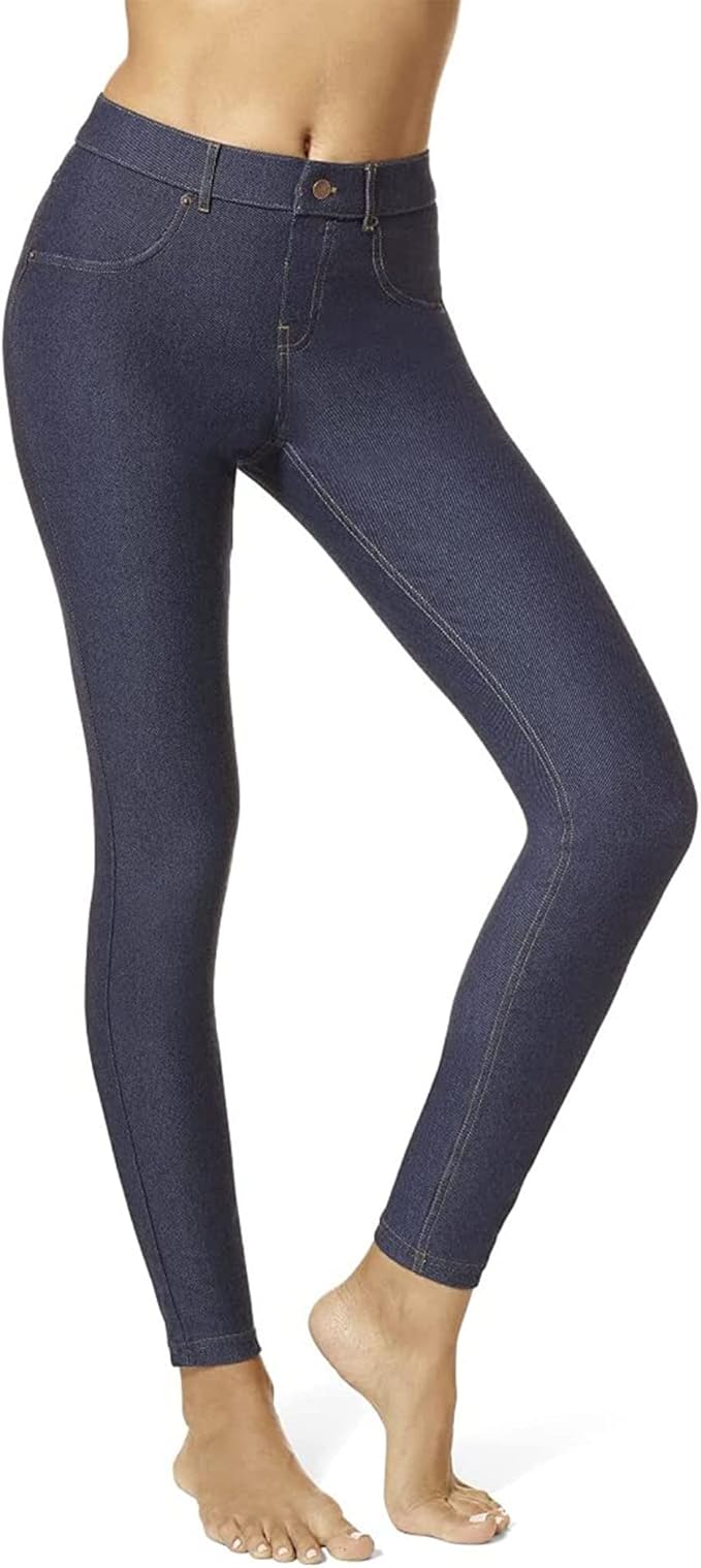 HUE Women's Essential Denim Leggings for Ultimate Comfort and Style