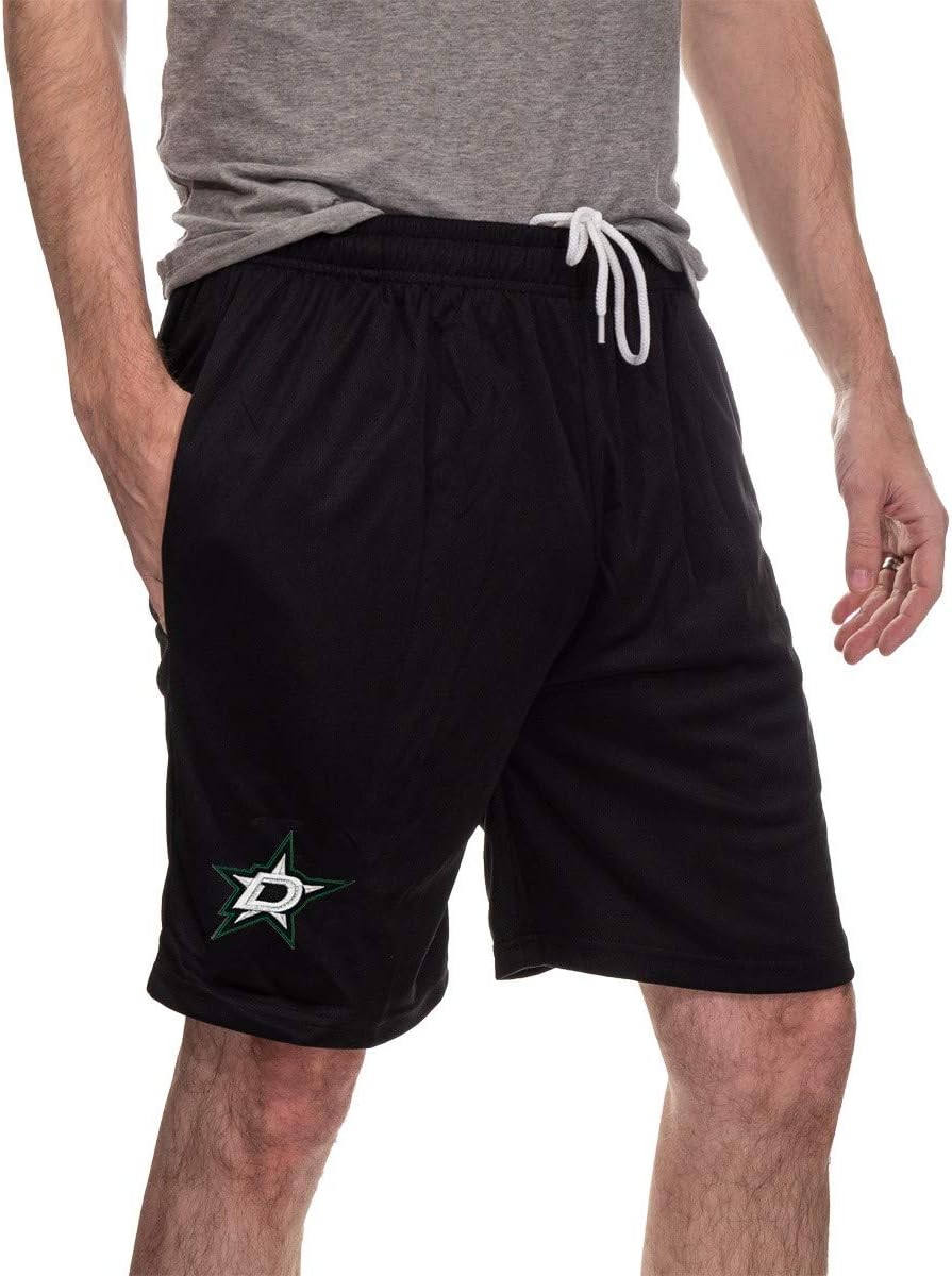 Calhoun NHL Men's Team Logo Air Mesh Shorts for Comfort