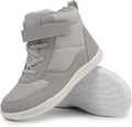 Kids Barefoot Snow Boots for Winter - Minimalist Zero Drop Toddler Fit
