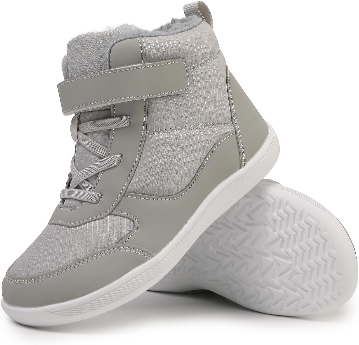 Kids Barefoot Snow Boots: Minimalist Zero Drop Winter Footwear