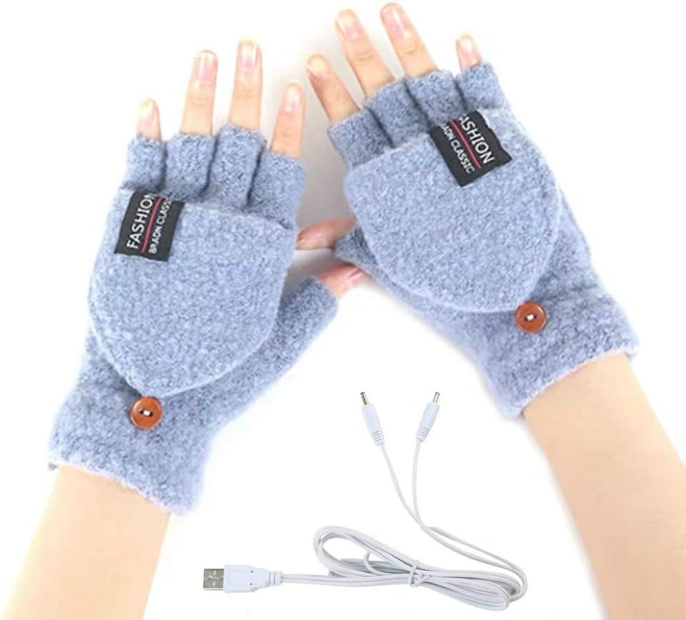 Heated USB Gloves - Warm Hands On-The-Go