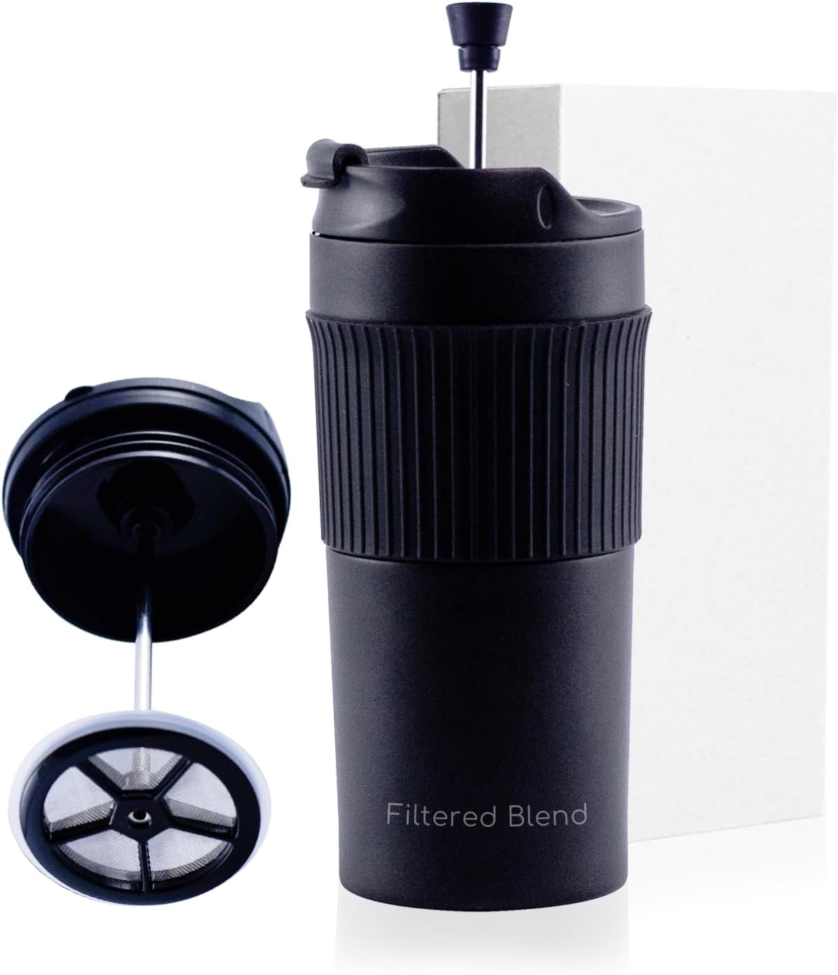 Portable Insulated French Press - Stay Warm Anywhere!