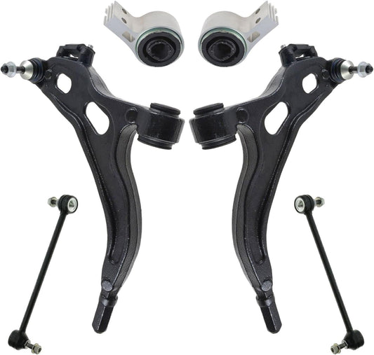 TRQ Front Suspension Kit Control Arm with Ball Joint for 2005-2007