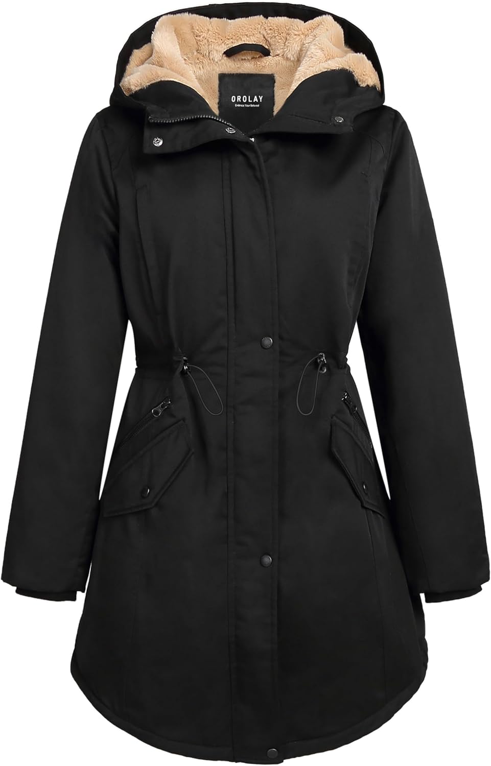 Orolay Women's Thicken Fleece Lined Parka Winter Coat Review