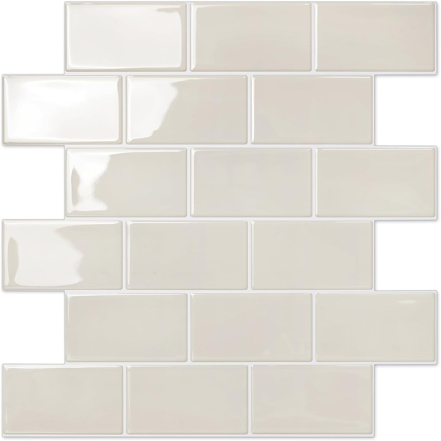 STICKGOO Peel and Stick Backsplash Subway Tiles Review