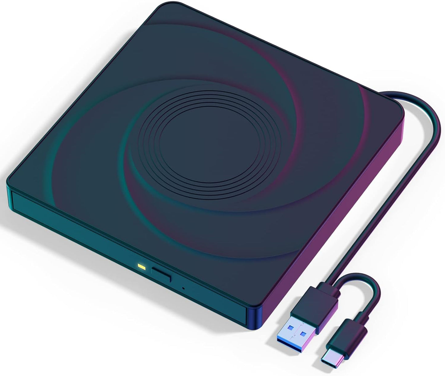 Portable USB 3.0 CD/DVD Drive - Plug & Play Compatibility!
