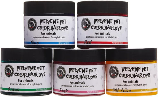 Rainbow Pet Hair Dye for Dogs and Horses - Bright Color Solution