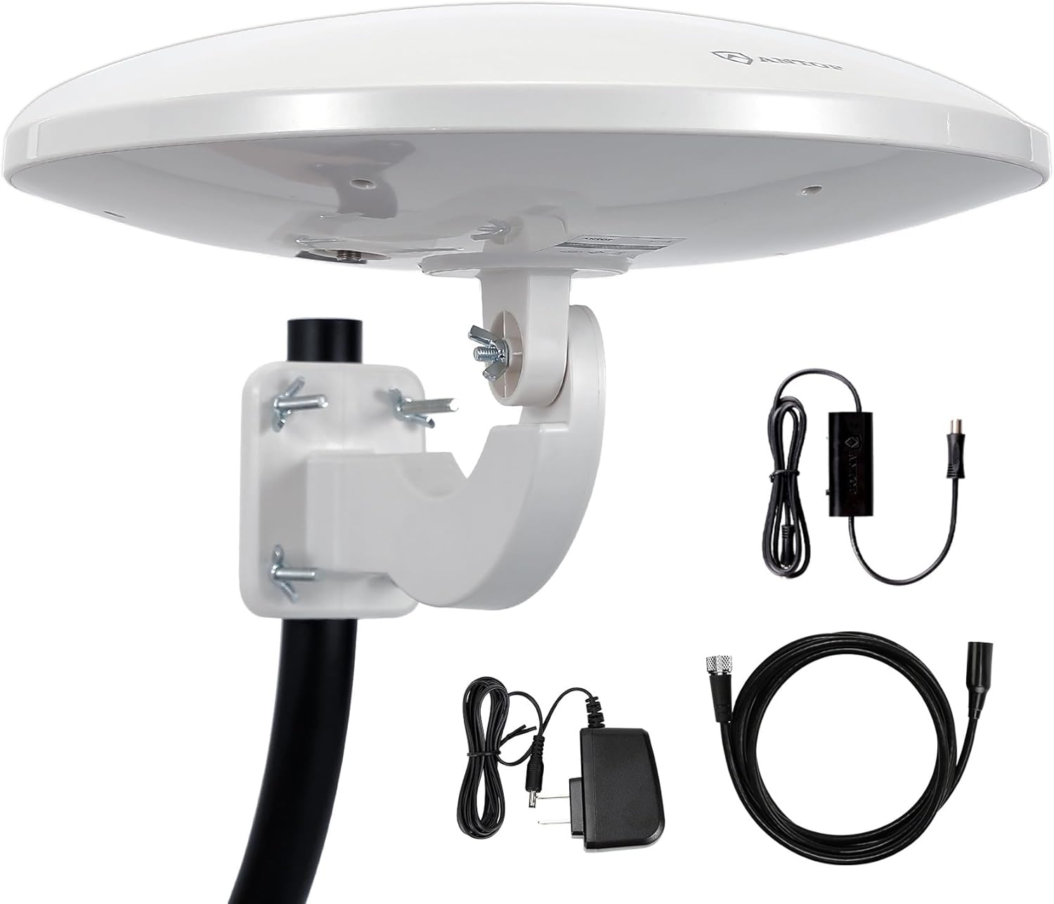 Outdoor TV Antenna - Antop 360 Degree Reception for All Areas