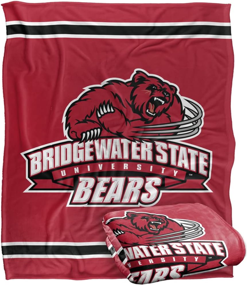 Bridgewater State University Silky Touch Throw Blanket Collection