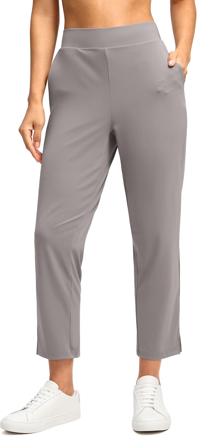 G Gradual Women's 7/8 Golf Pants with Stretchy Comfort Fit
