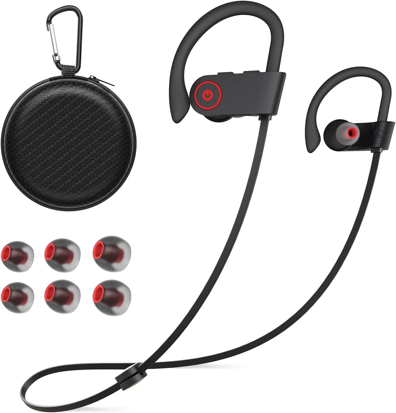 JOYWISE Bluetooth Headphones: 16H Playtime, IPX7 Waterproof, Sports Sound