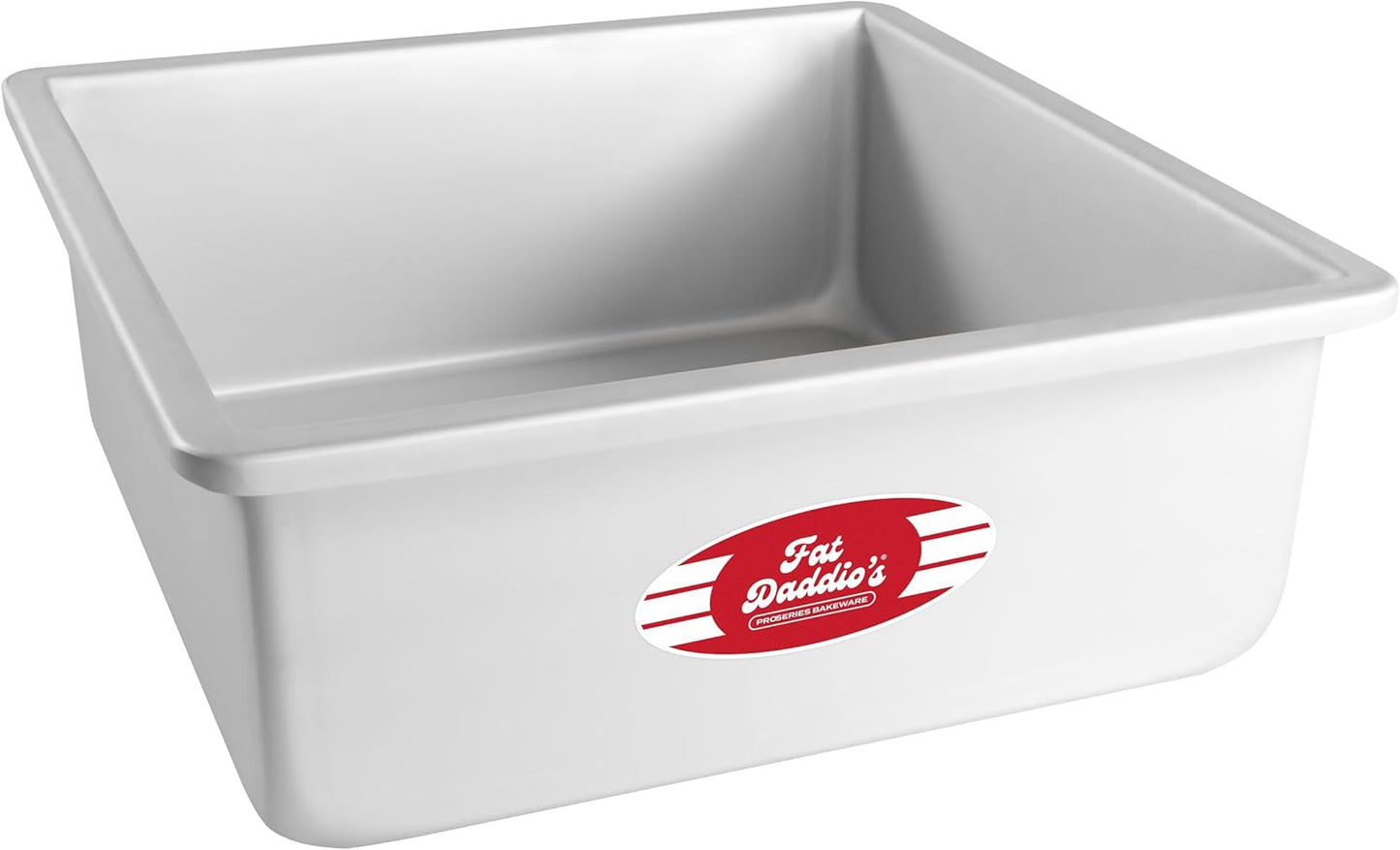 Fat Daddio's Anodized Aluminum Square Cake Pan for Perfect Baking