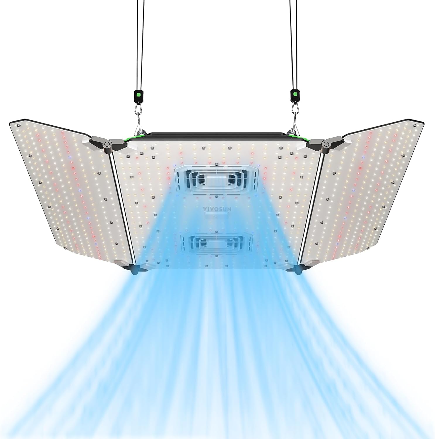VIVOSUN AeroLight Wing AW400 LED Grow Light with Fan and App