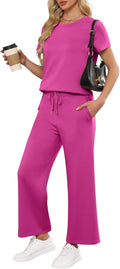 ANRABESS Women 2 Piece Lounge Set - Comfortable Travel Tracksuit cold