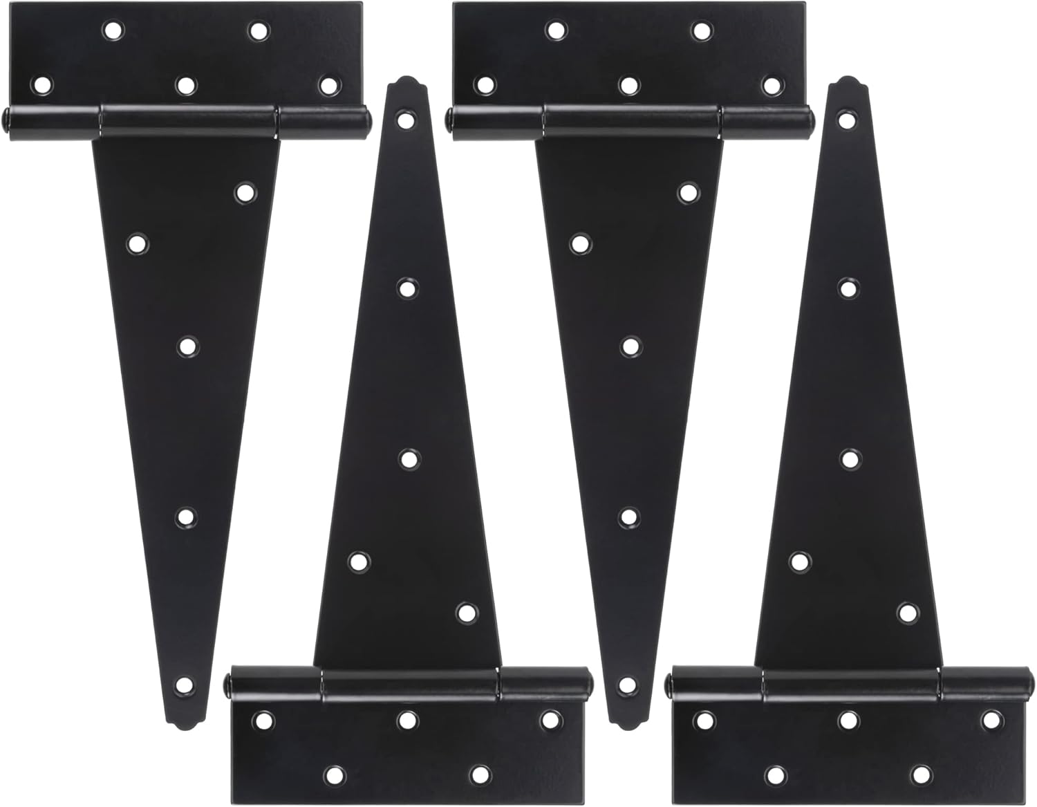 12 Inch T-Strap Shed Door Hinges Heavy Duty for Barn Gates