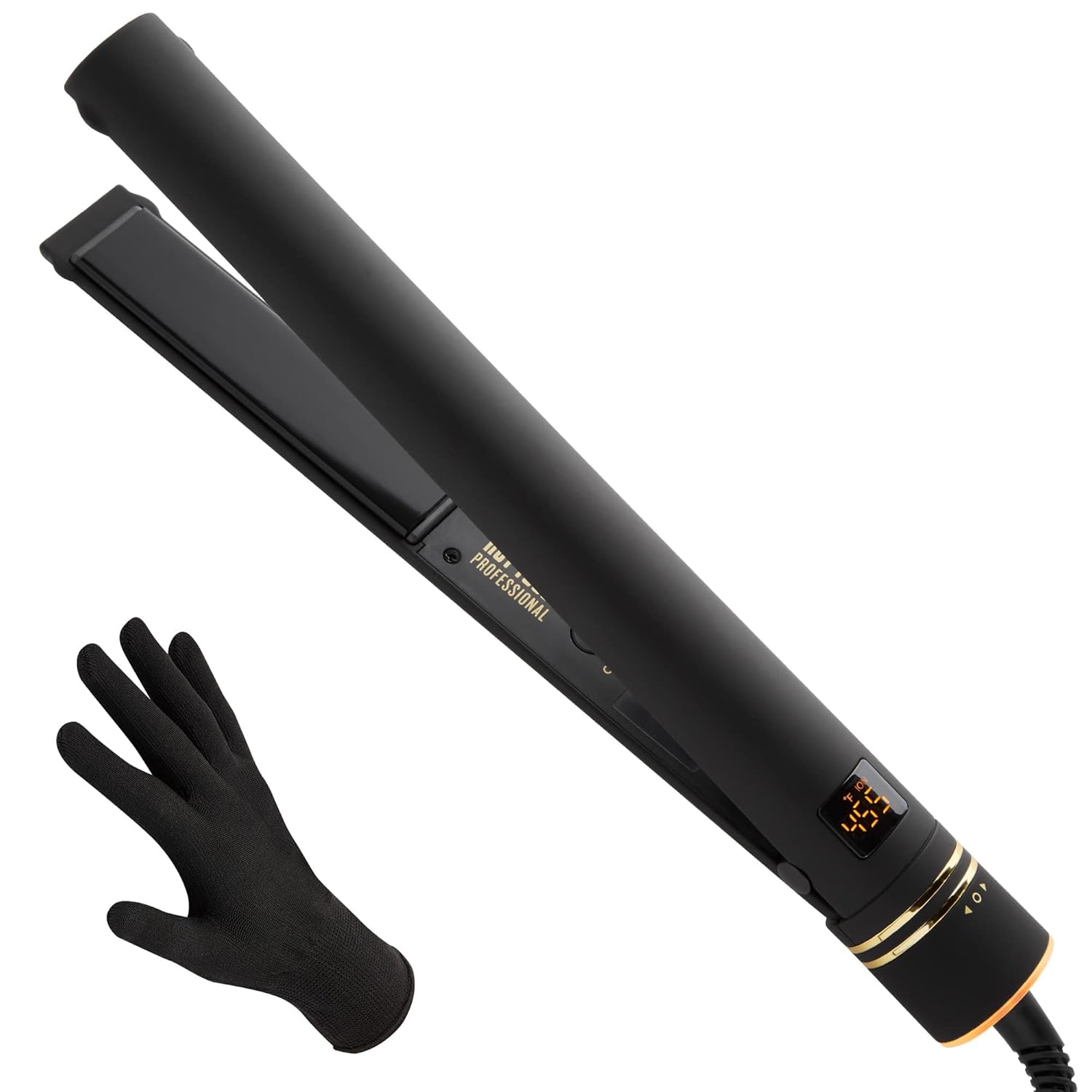 HOT TOOLS Pro Artist Black Gold Ionic 1 Inch Flat Iron Review
