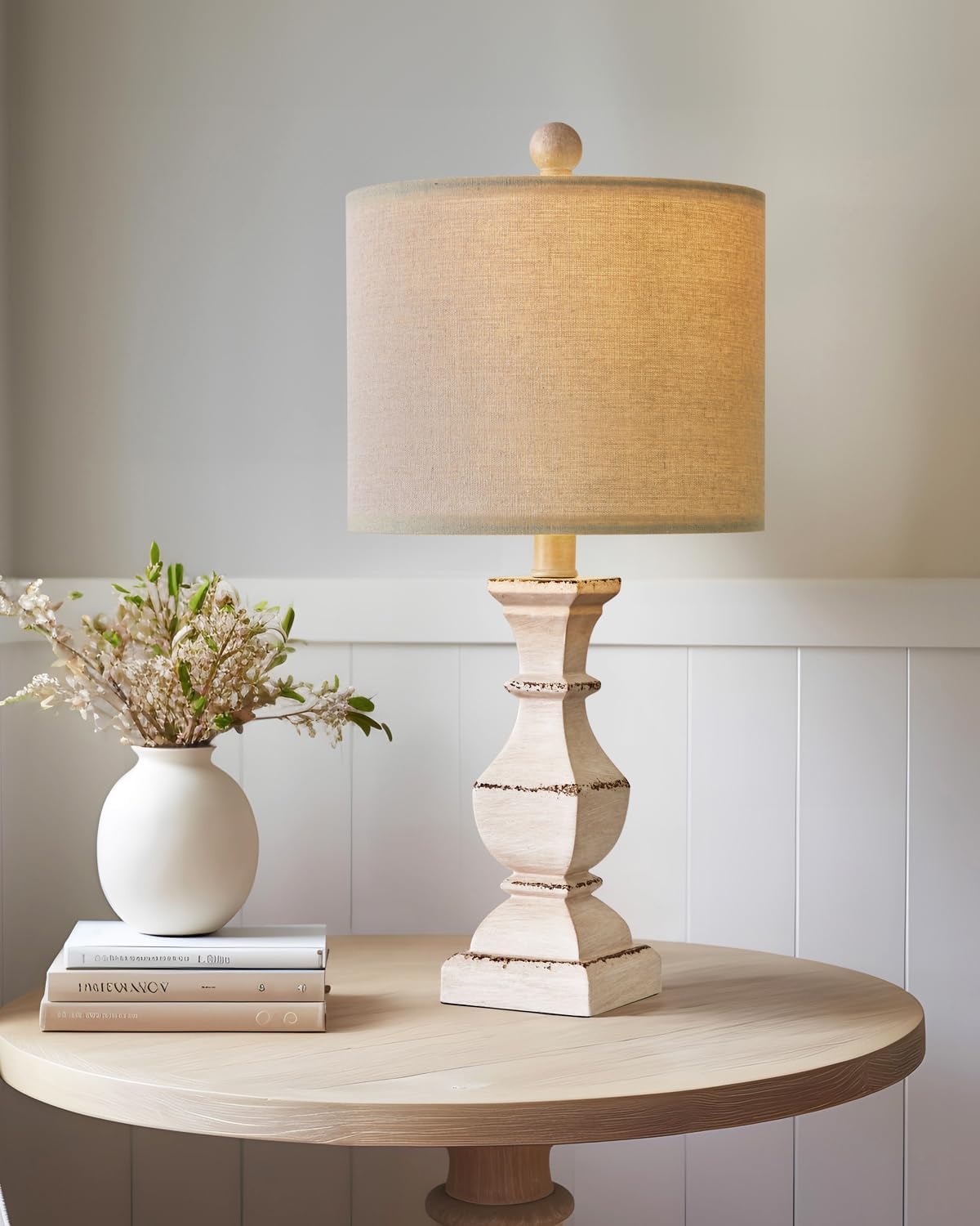 Vintage Farmhouse Table Lamp for Cozy Spaces