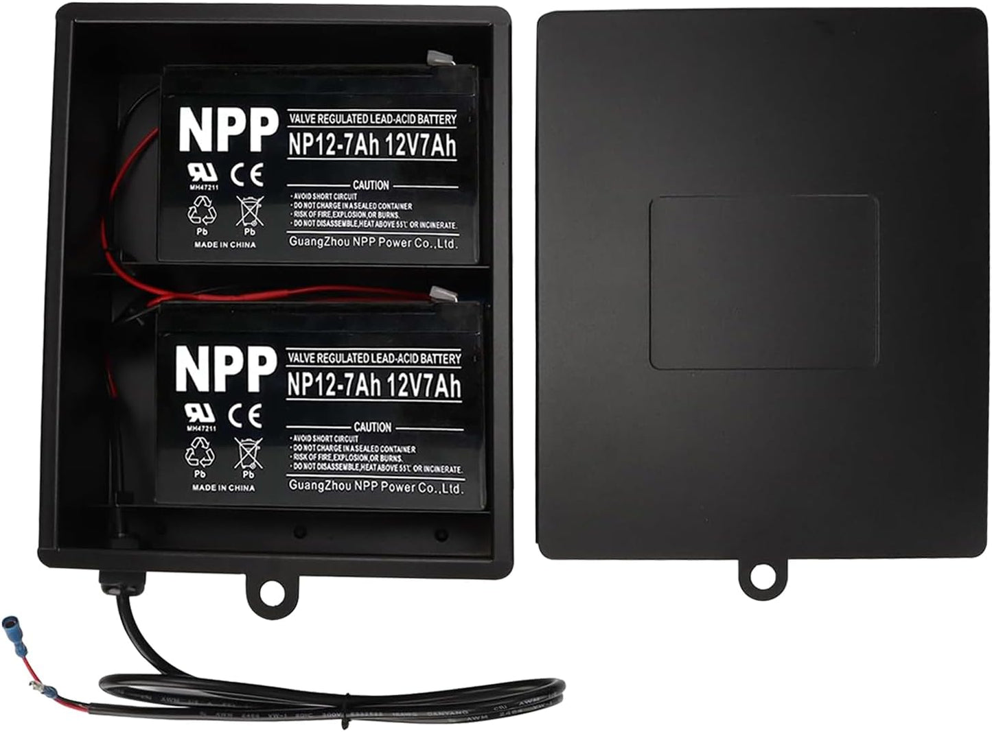 2025 New Upgraded Steel Battery Box Kit for Gate Openers