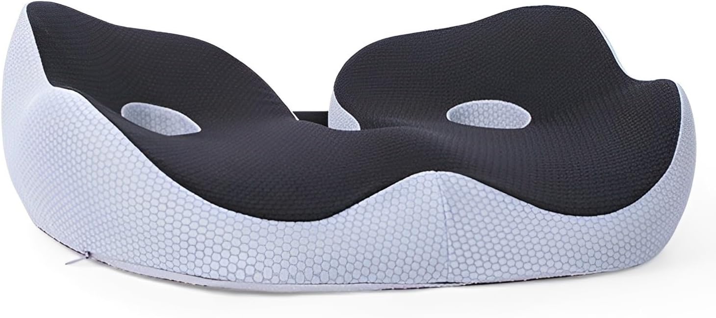 Janemiri Memory Foam Seat Cushion - Pain Relief & Posture Support