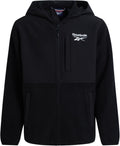 Reebok Boys Fleece Jacket - Weather Resistant Polar Fleece Lined Coat