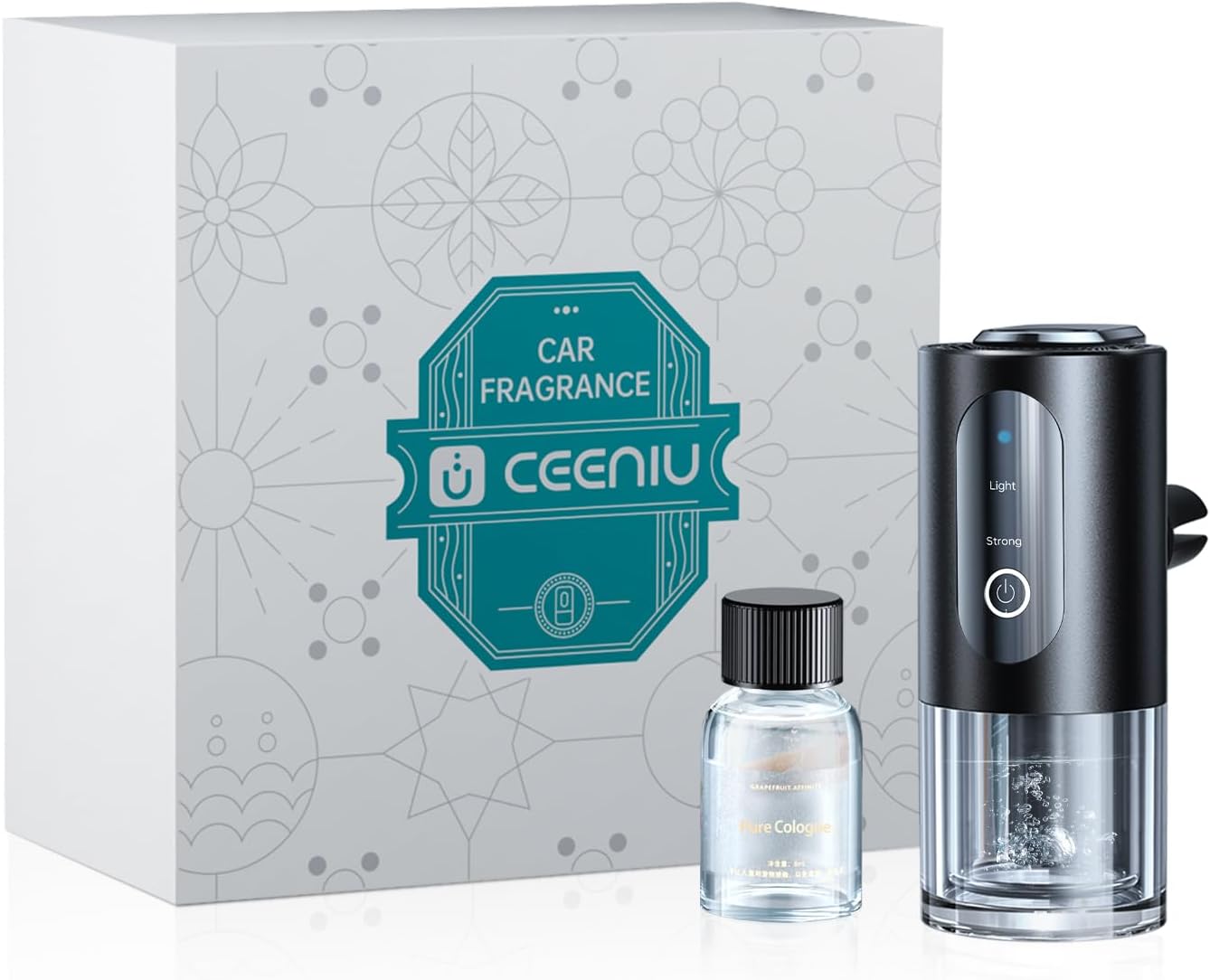 Ceeniu Smart Car Diffuser: Dual Leak Prevention