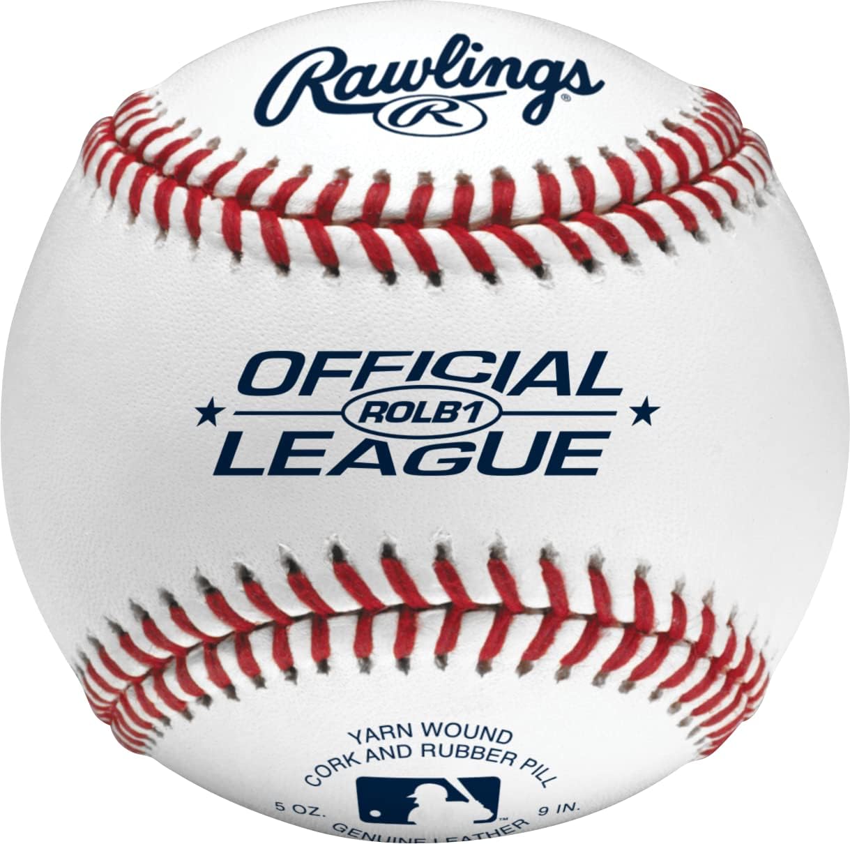 Official League Baseballs by Rawlings for Youth 14U Game Use