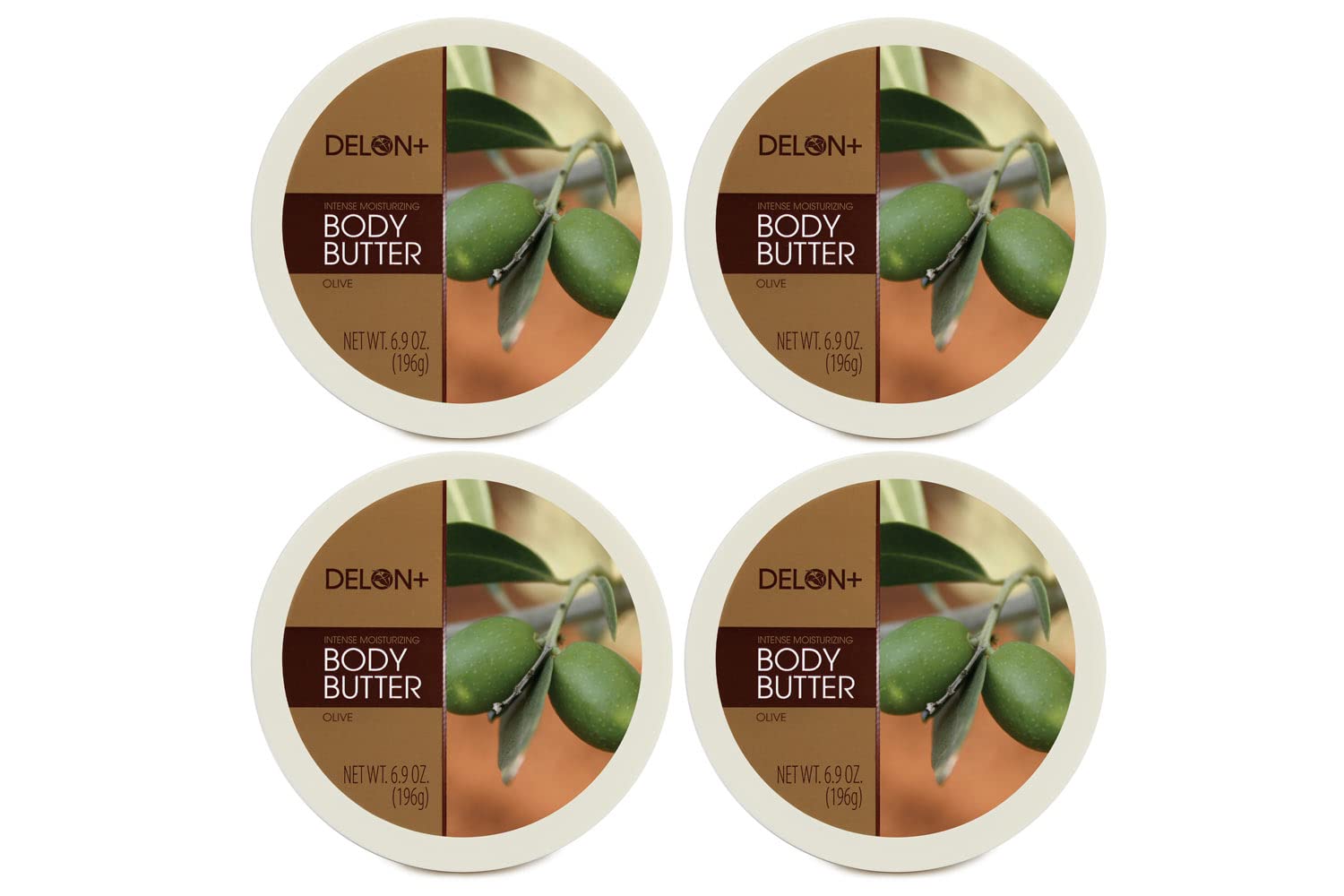 Delon Intense Moisturizing Body Butter with Olive Oil & Vitamin E