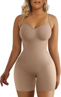SHAPERX Shapewear Tummy Control Bodysuit Mid Thigh Butt Lifter Women's