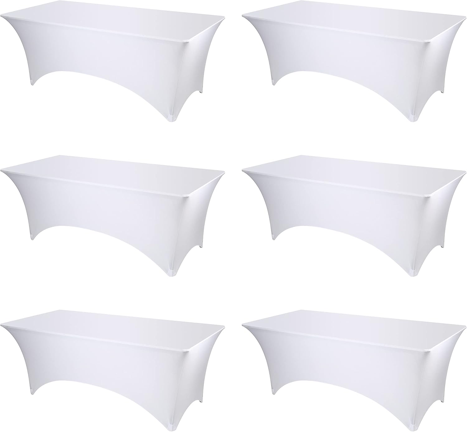 Premium 8ft Stretch Tablecloths for Elegant Events and Parties