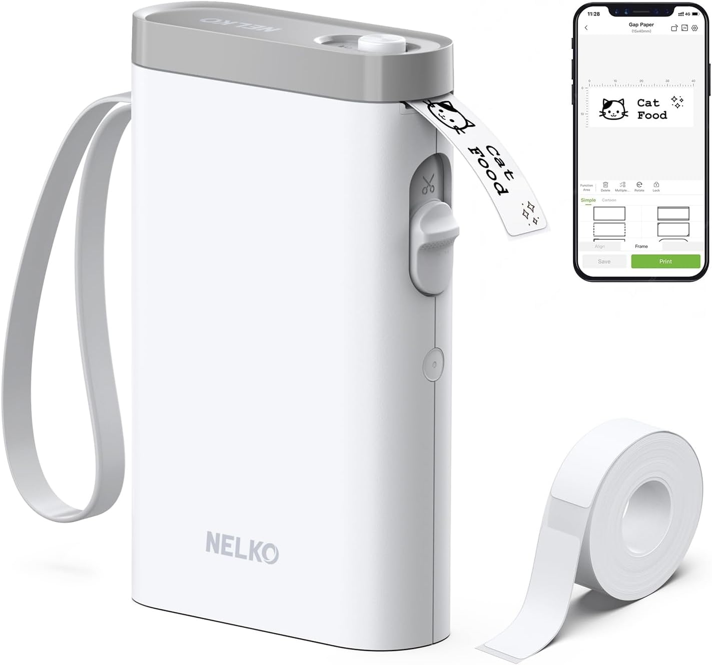 Nelko Wireless Label Maker: Organize with Ease!