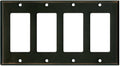 Switch Hits Distressed Antique Bronze Outlet Wall Plate