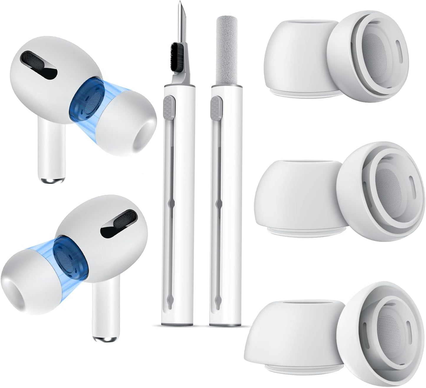 VUBOJO AirPods Pro Ear Tips - Noise Reduction & Dust Guard Kit