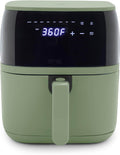 GreenLife Compact Electric Air Fryer Oven 5.3 QT - Healthy