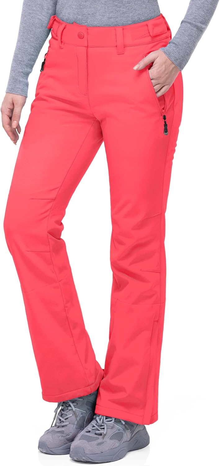 33,000ft Women's Softshell Snow Pants for Winter Activities