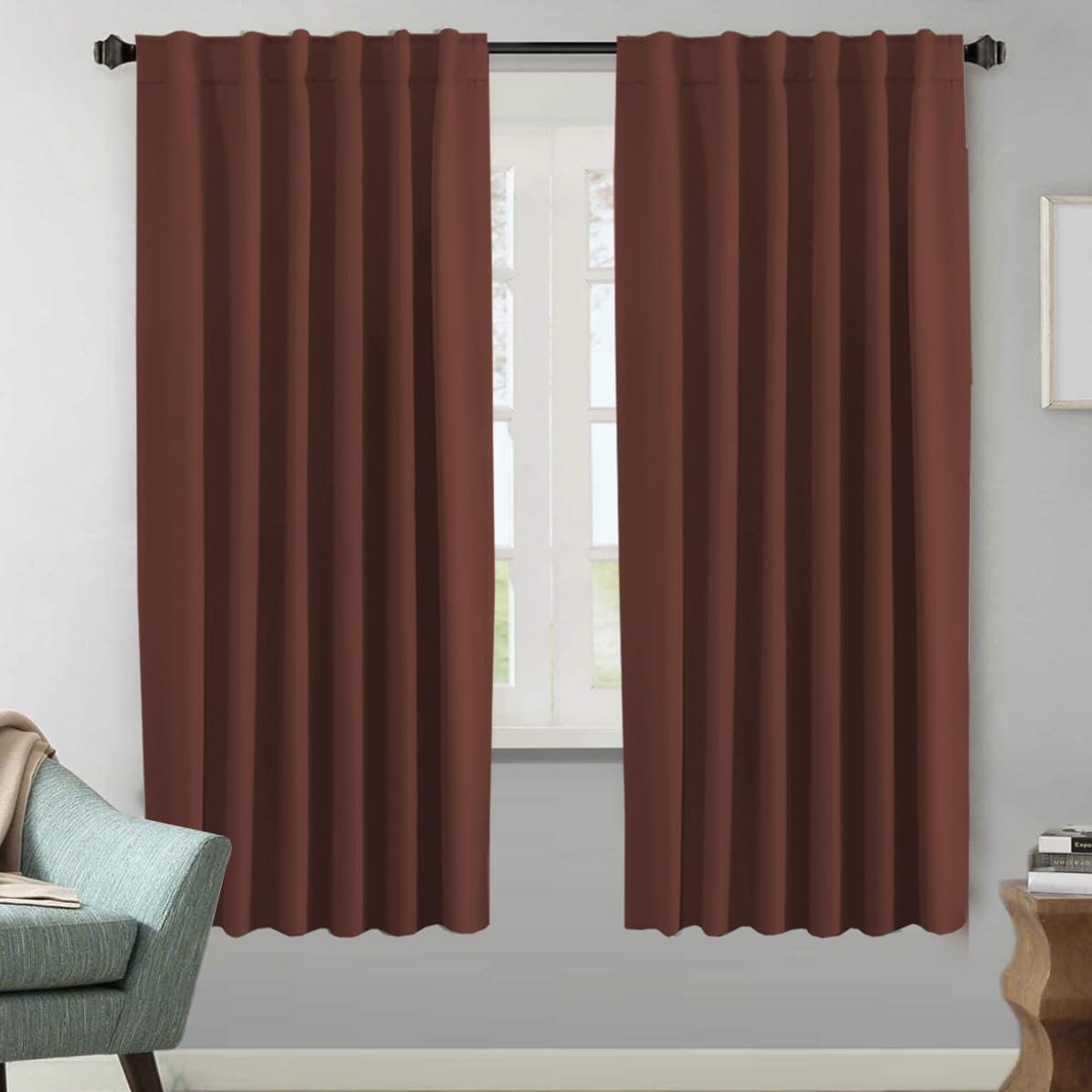 H.VERSAILTEX Blackout Curtains for Energy Saving and Style