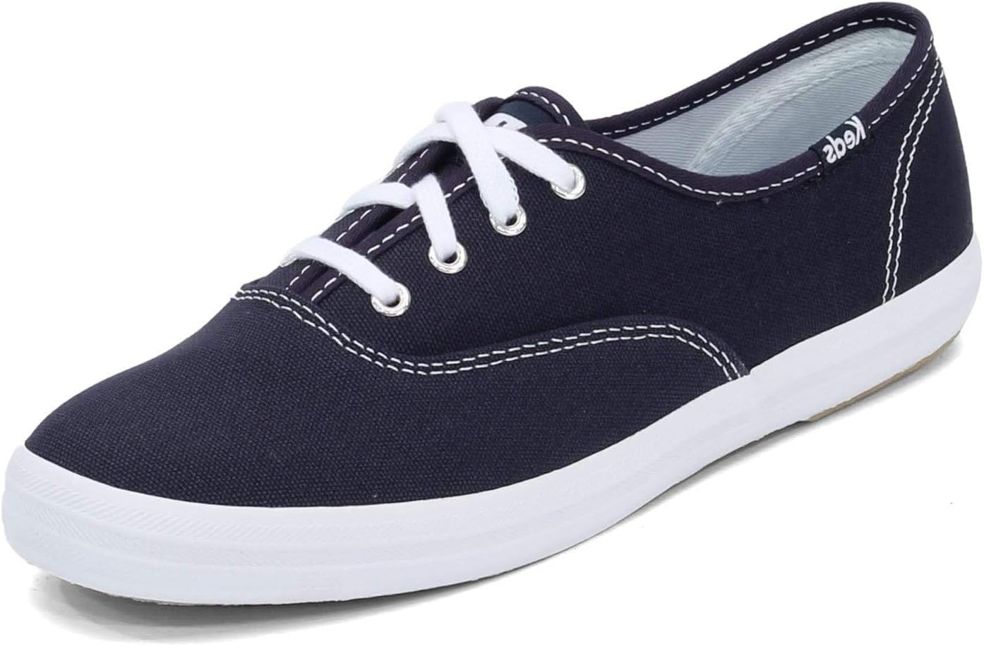 Keds Women's Champion Leather Lace Up Sneaker for Everyday Style