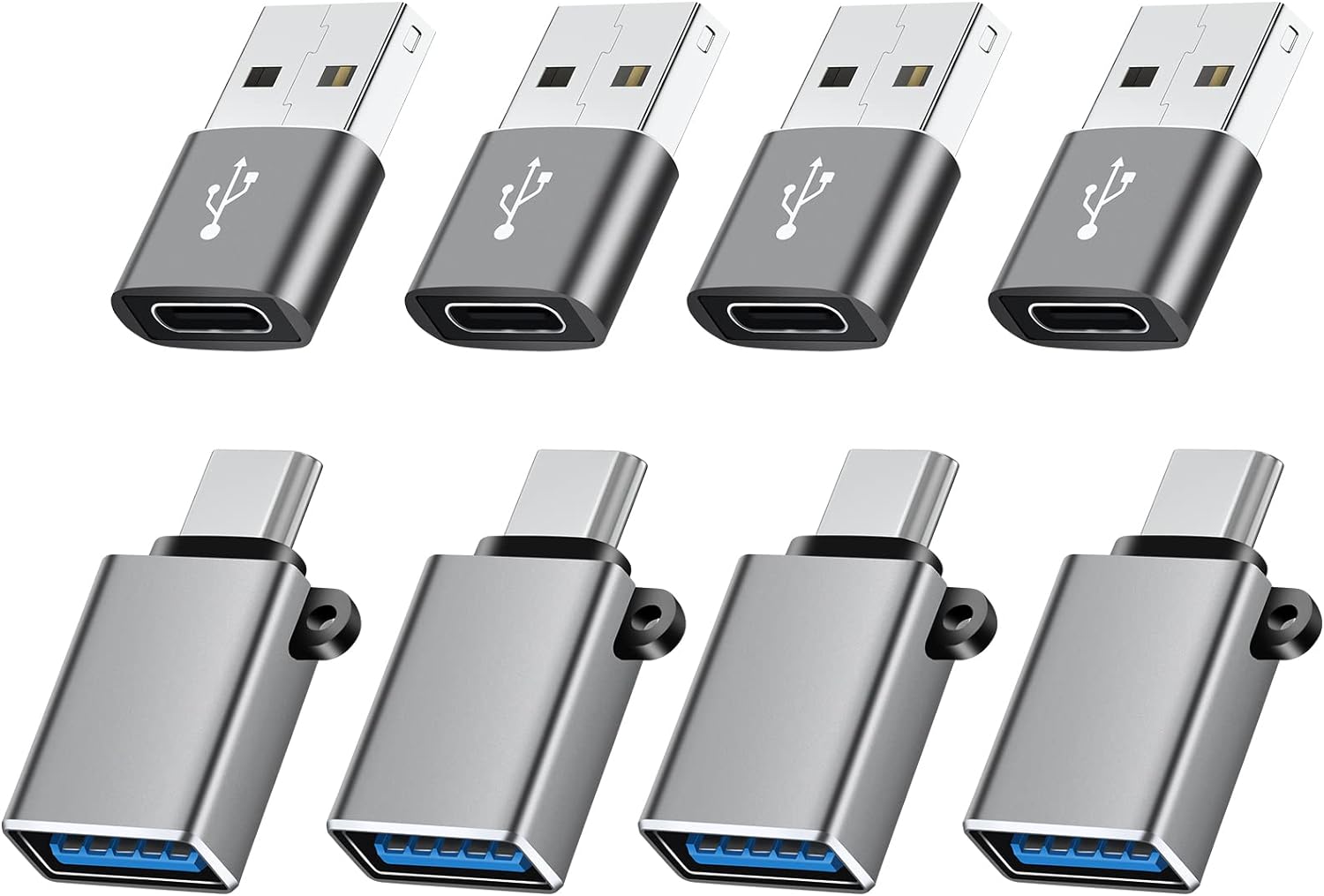 8 Pack USB-C Adapters for Seamless Connectivity!