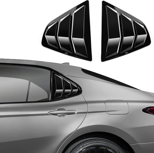 CKE Rear Side Window Louvers for Toyota Camry 2018-2024