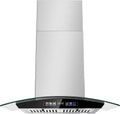 Island Range Hood 30 in 700 CFM Ceiling Mount - Quiet, Modern Vent