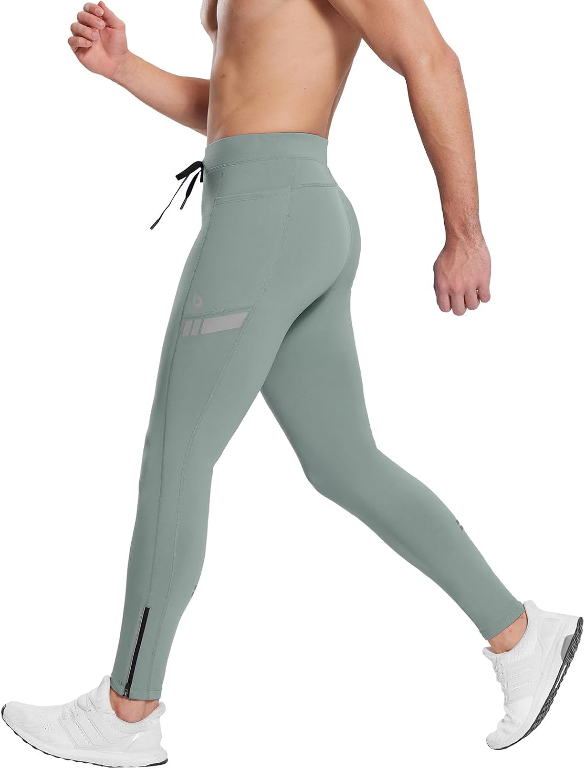 baleaf Men's Winter Running Tights for Cold Weather Comfort